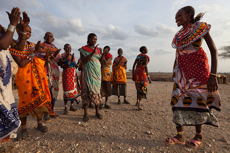  Samburu cultural dance   Kenia
